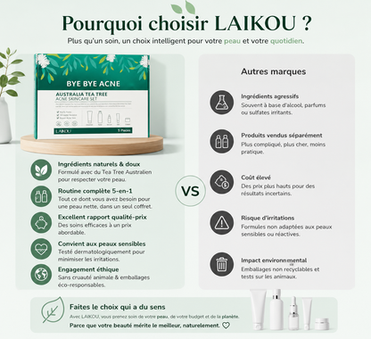 Kit LAIKOU bye bye acné